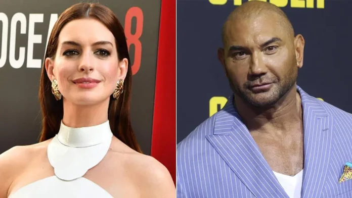 Anne Hathaway To Star With Dave Bautista In FBI Sting Action-Comedy Film