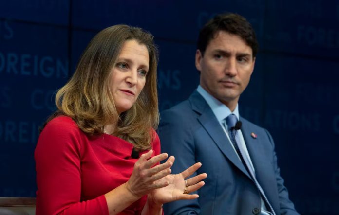 Canada In Political Crisis As Deputy PM Chrystia Freeland Resigns Over Rift with Trudeau