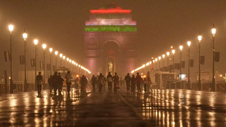 Delhi Records Highest December Rainfall in 15 Years, Temperature Drops Sharply