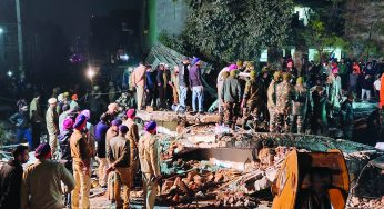 15 Feared Trapped as Building Collapses in Mohali: Army and NDRF Lead Rescue Ops