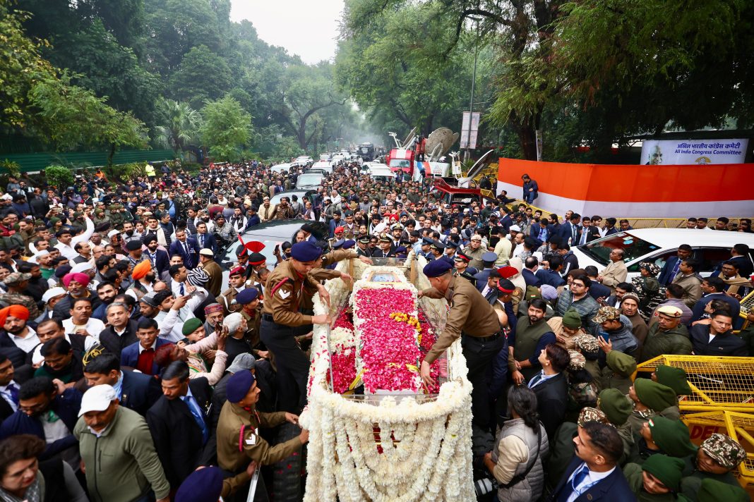 India Bids Farewell to Dr. Manmohan Singh: Last Rites Held with Full State Honours