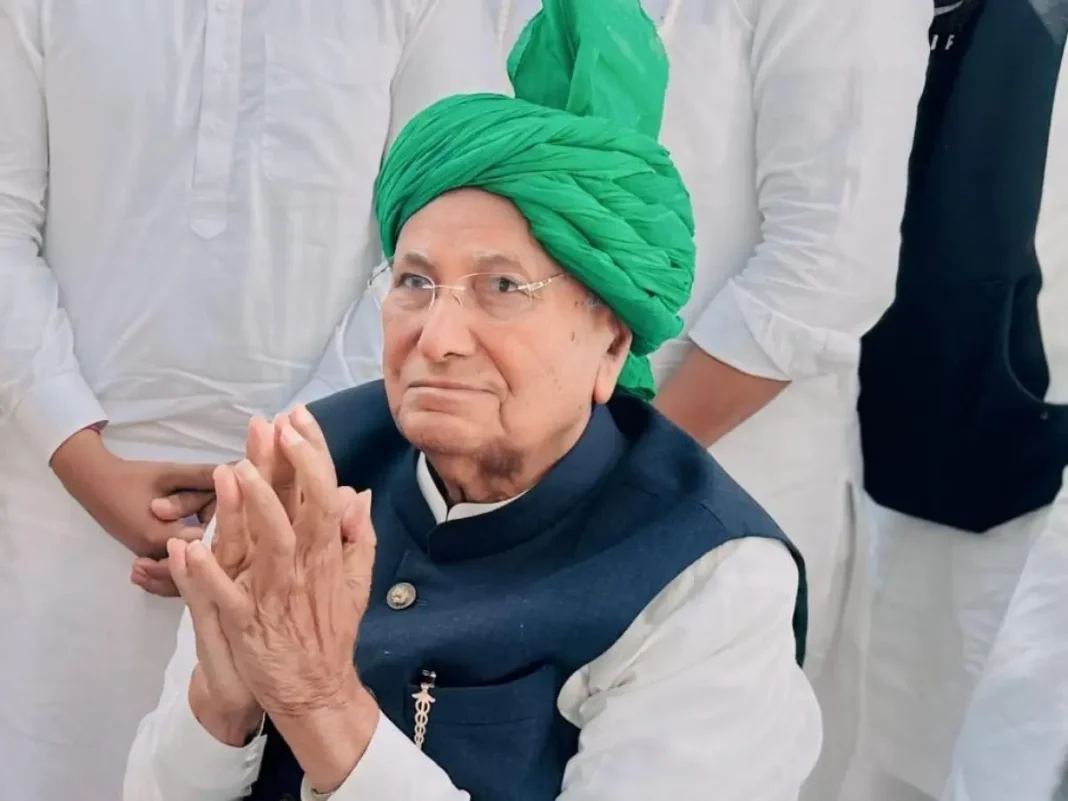Haryana Declares State Holiday and Three-Day Mourning to Honor Former CM Om Prakash Chautala