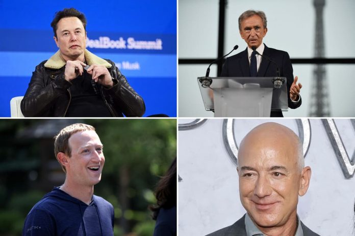 World’s Top 10 Richest People in 2024: Elon Musk Dominates the List