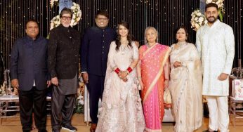 Bachchan Family Attends Wedding Reception; Aishwarya Rai Bachchan Missing Again