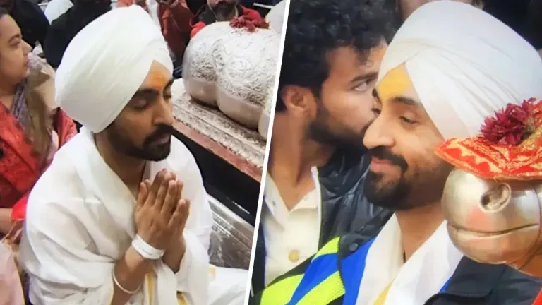 Diljit Dosanjh Offers Prayers At Mahakaleshwar Temple In Ujjain After Indore Concert