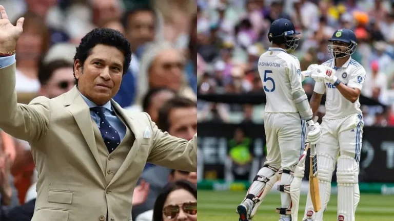 Sachin Tendulkar Lauds Nitish Kumar Reddy’s Century In Melbourne