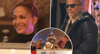 Jennifer Lopez Spotted Sharing Laughs and Drinks with Yellowstone Star Kevin Costner in Aspen