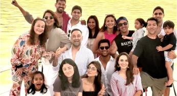 Raha Steals The Limelight As Alia, Ranbir Pose With Family On A Yacht In Thailand