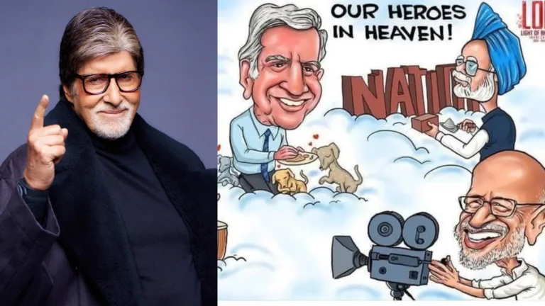 From Ratan Tata To Manmohan Singh, Amitabh Bachchan Remembers "Heroes" Who Passed Away In 2024
