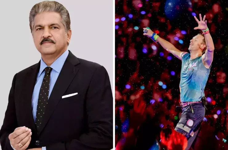 Anand Mahindra Says "World Discovered That India Is The New Frontier Of Live Entertainment…" On Coldplay's Ahmedabad Concert