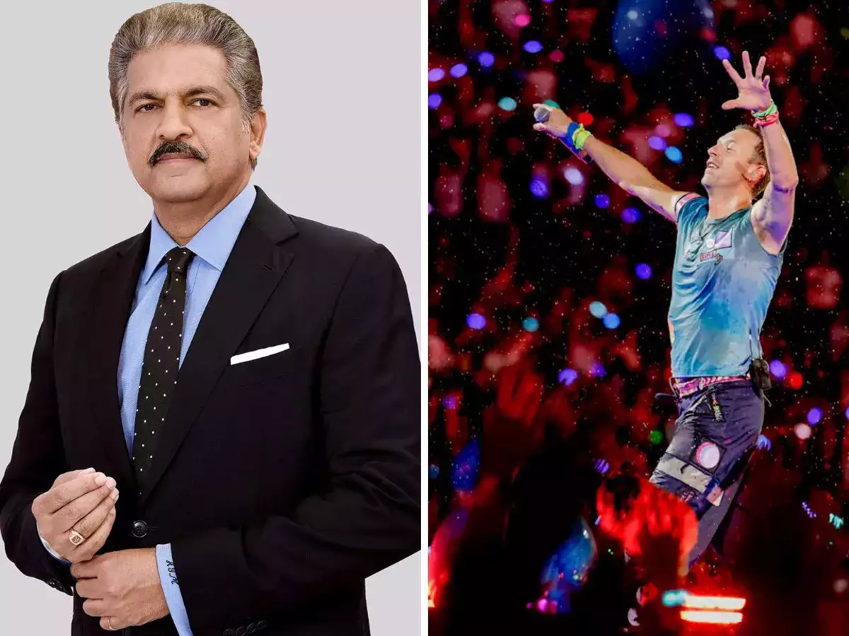Anand Mahindra Says "World Discovered That India Is The New Frontier Of Live Entertainment…" On Coldplay's Ahmedabad Concert