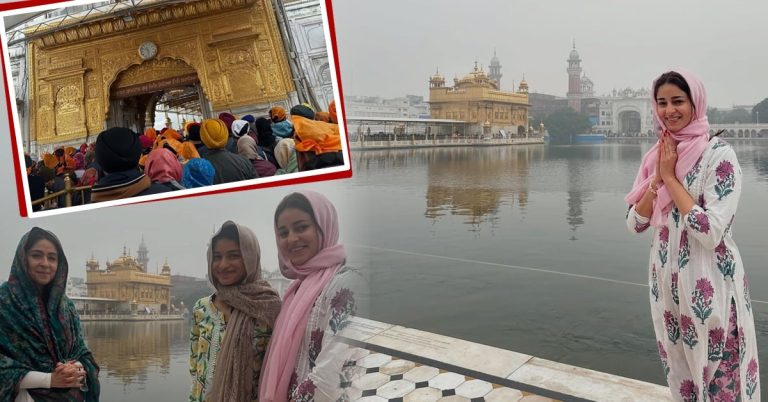 Ananya Panday Seeks Blessings At Golden Temple