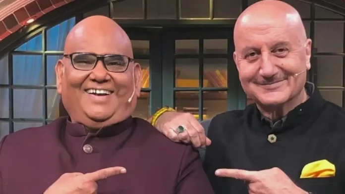 Anupam Kher Honors The Legacy Of Satish Kaushik Ahead Of 'Emergency' Release, See Video