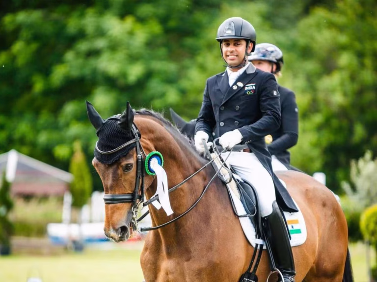 Equestrian Anush Agarwalla Bids Farewell To His Horse, Manni