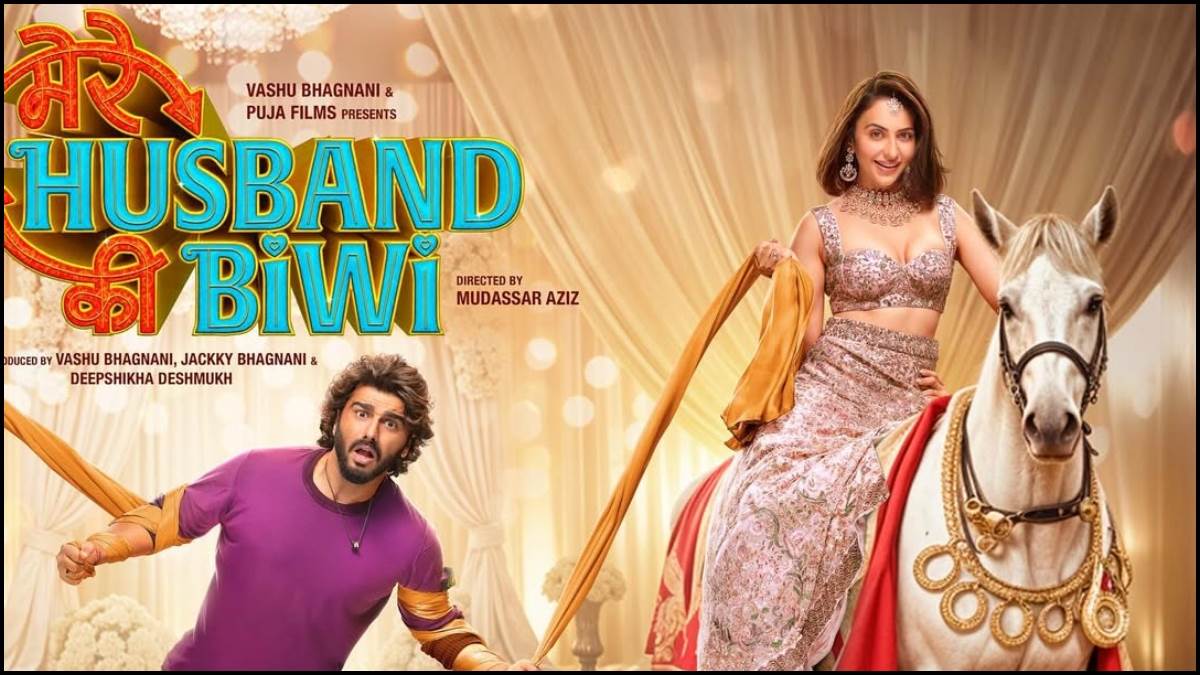 'Mere Husband Ki Biwi': Arjun Kapoor, Rakul Preet, Bhumi Pednekar's Quirky Poster Released, Take A Look