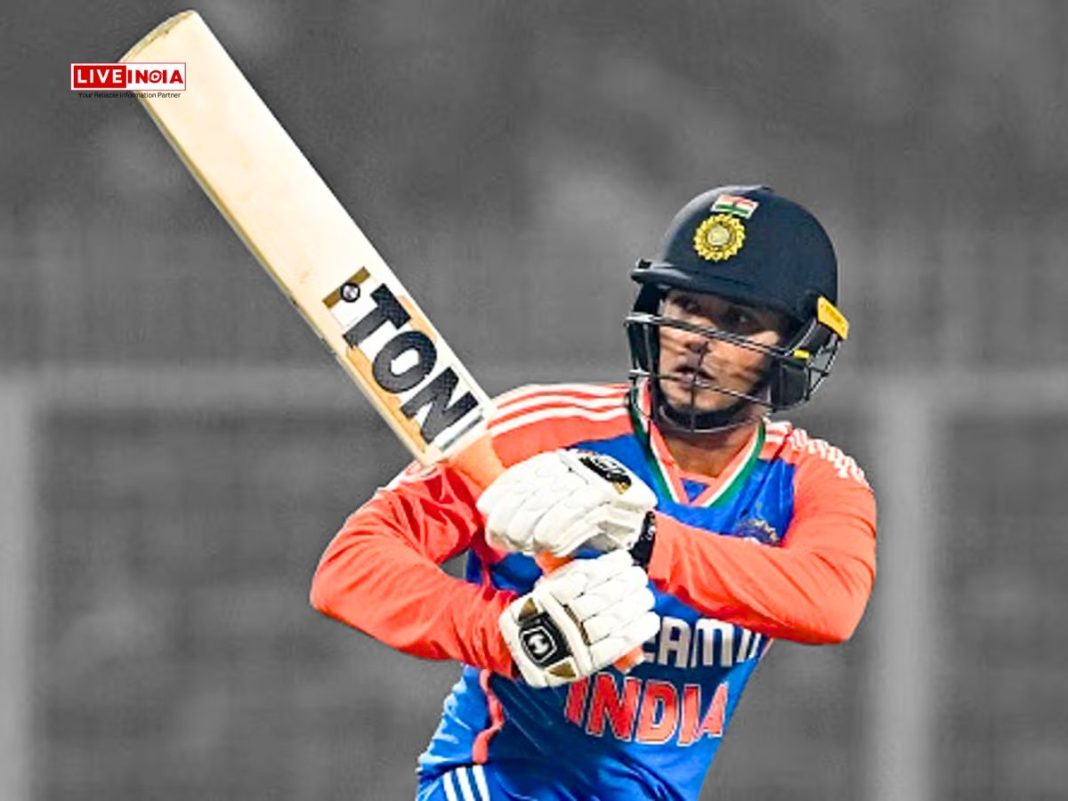 Abhishek Sharma Smashes Record for Most Sixes by an Indian in T20I Chase