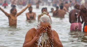 Devotees Take Holy Dip at Triveni Sangam for Makar Sankranti’s First ‘Amrit Snan’