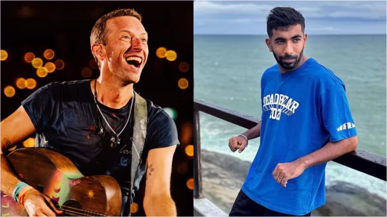 Chris Martin Stops Song Midway To Give Shoutout To Cricket Legend Jasprit Bumrah