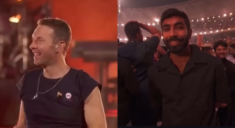 Chris Martin Dedicates Special Song To “Beautiful Brother” Jasprit Bumrah, Calls Him “The Best Bowler”