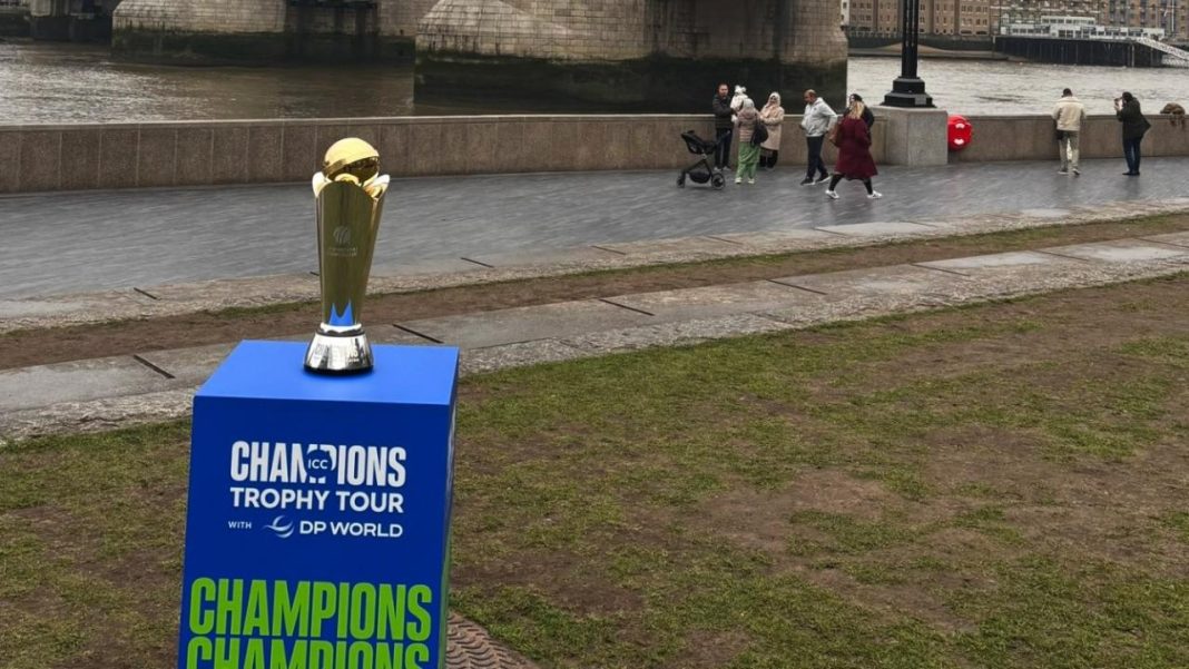 ICC Champions Trophy 2025 Making Waves Across Cricketing Nations With Its Recent Tour Stop In England