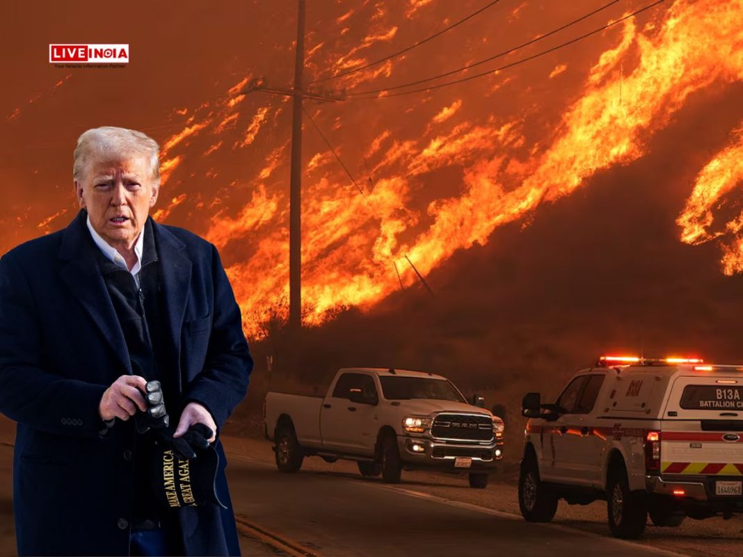 Trump Criticizes FEMA and Wildfire Response During California Visit
