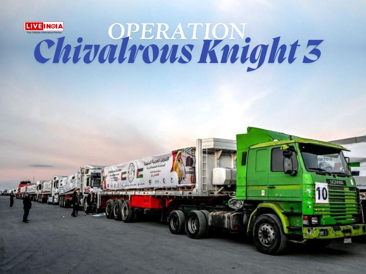 UAE Launches Largest Phase of Operation Chivalrous Knight 3 to Aid Gaza