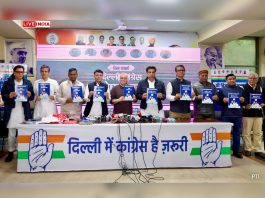 Congress Unveils Delhi Election Manifesto with Five Key Guarantees for Residents