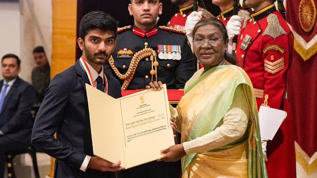 D Gukesh Feels 'Great' And 'Encouraging' On Being Felicitated With Khel Ratna Award