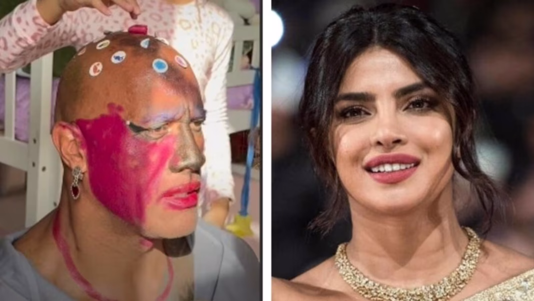 Dwayne Johnson Shares Crazy Makeover By Daughters