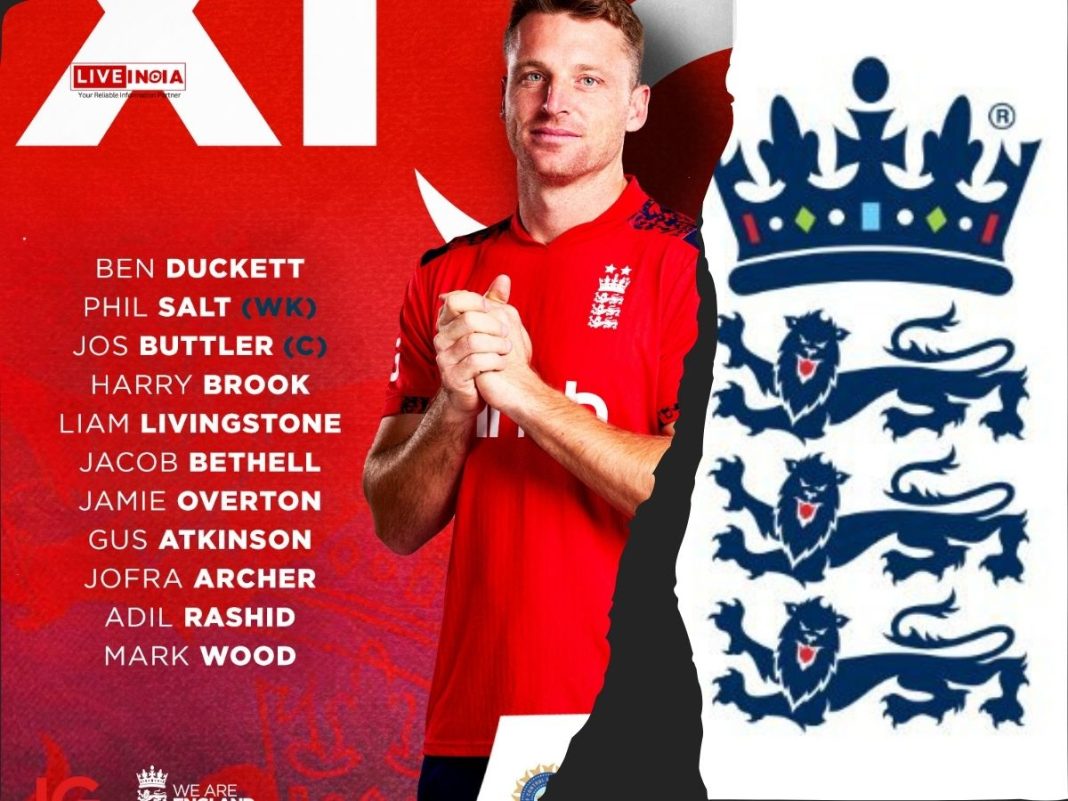 England Names Playing XI for First T20I Against India at Eden Gardens