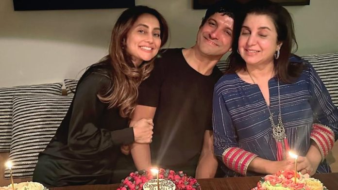 Take A Look At Farah Khan, Farhan Akhtar's Birthday Celebration