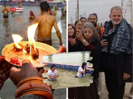 Foreign Devotees Join Millions at Maha Kumbh 2025 for First Amrit Snan