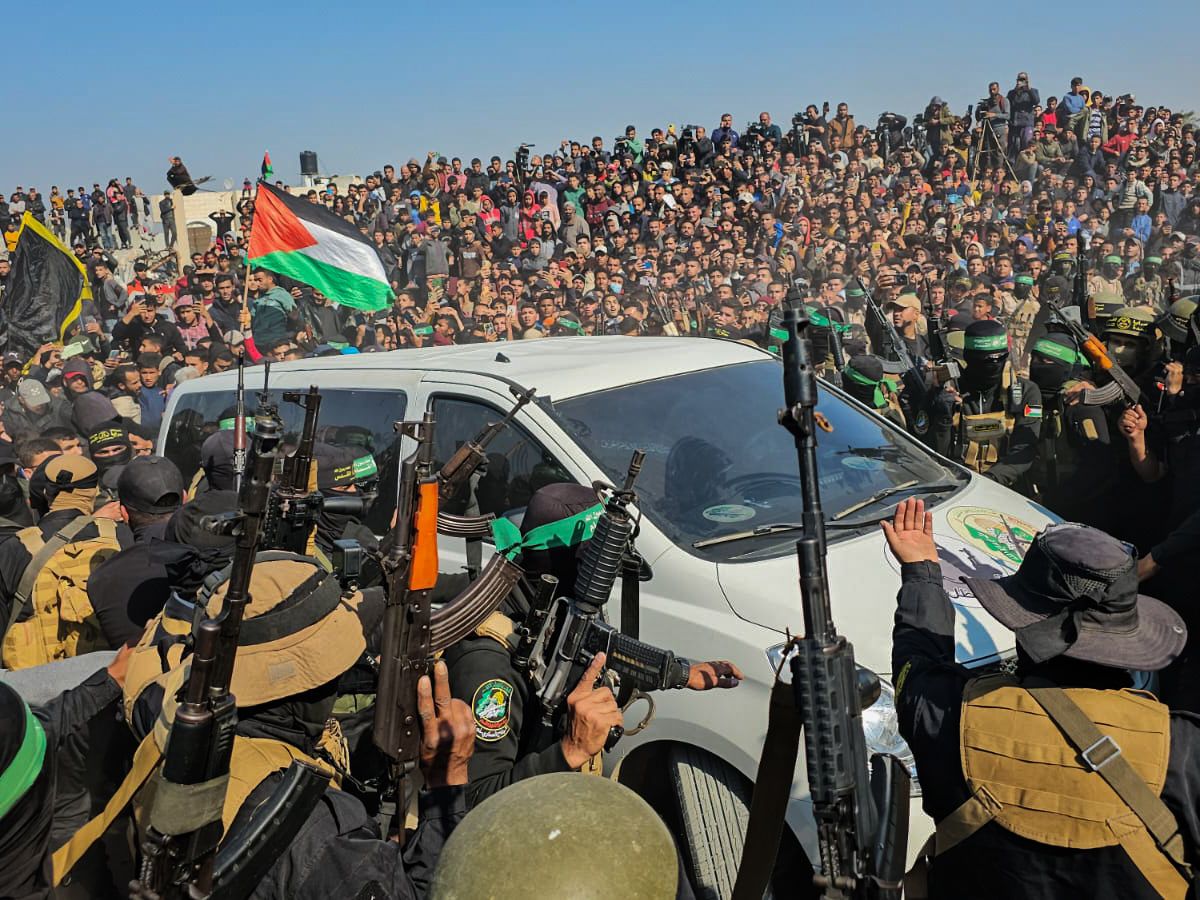 Israel Releases 110 Palestinian Prisoners Amid Hostage Deal, Following Chaotic Khan Younis Handover