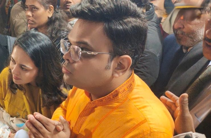 Jay Shah, With His Family Visits Maha Kumbh