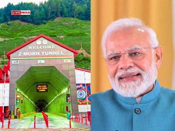 PM Modi Inaugurates J&K’s 6.5-km Z-Morh Tunnel, Ensuring All-Weather Access to Sonamarg