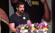 John Abraham advises students To 'Be Disciplined In Life' At Anti-Drug Awareness Event