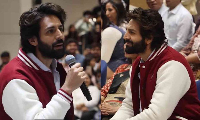 Nostalgia Alert! Kartik Aaryan Takes Trip Down Memory Lane As He Visits Alma Mater