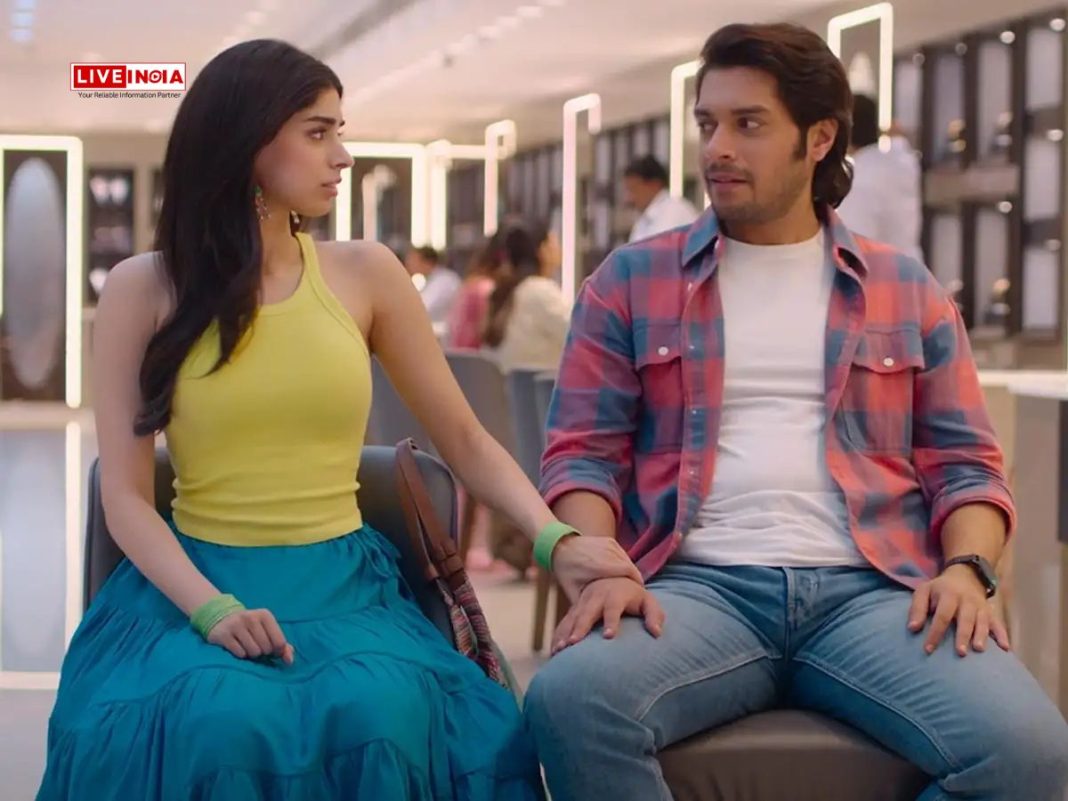 Khushi Kapoor and Junaid Khan Shine in New Song from Loveyapa