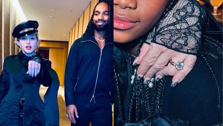 Madonna Creates Buzz Among Fans With  Rumours Of Marriage With Boyfriend Akeem Morris