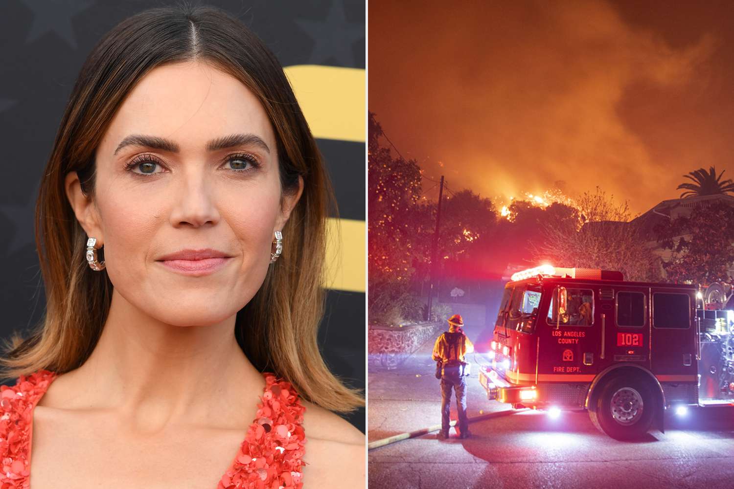 Mandy Moore "Devastated And Gutted" After House Destroyed By LA wildfires