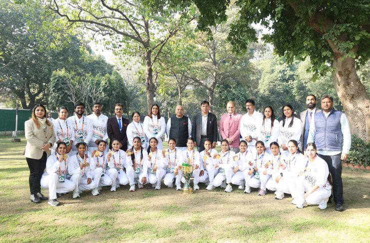Mansukh Mandaviya Honors India's Men, Women Kho Kho World Cup-Winning Teams