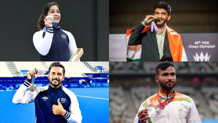 D Gukesh, Manu Bhaker, Harmanpreet Singh And Praveen Kumar To Be Honoured With Khel Ratna Award