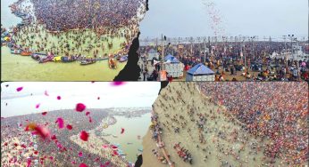 Over 35 Million Devotees Take Holy Dip at Sangam on Makar Sankranti