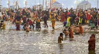 Devotees From Around the Globe Take Holy Dip at Maha Kumbh 2025