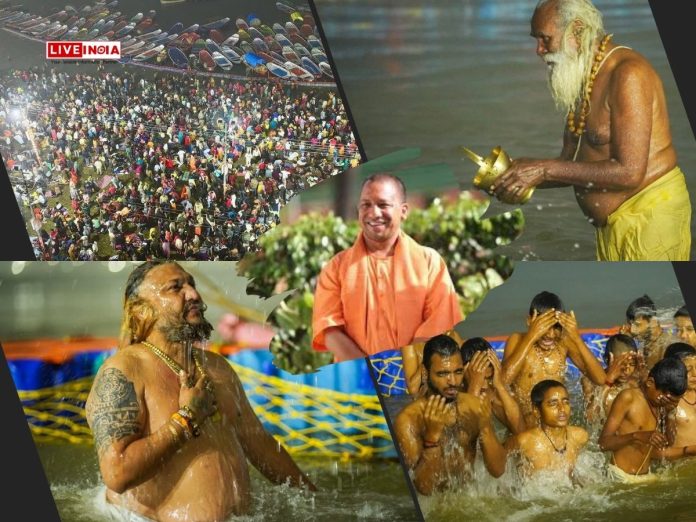 Yogi Adityanath Welcomes Devotees as Maha Kumbh 2025 Begins with 15 Million Taking Holy Dip