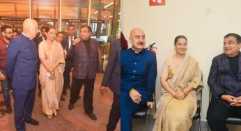 'Emergency': Nitin Gadkari Attends Special Screening Of Film With Kangana Ranaut, Anupam Kher