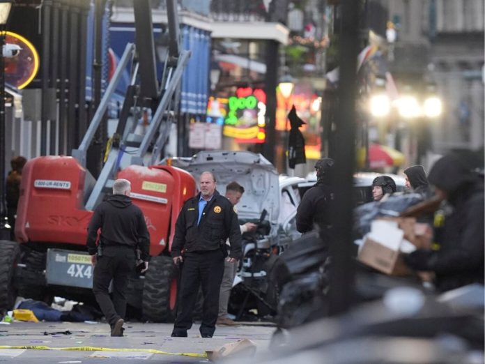 Biden Condemns New Orleans Car Ramming Incident, FBI Treats Attack as Terrorism