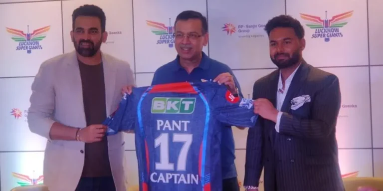 Rishabh Pant Named As Lucknow Super Giants’ Captain For IPL 2025