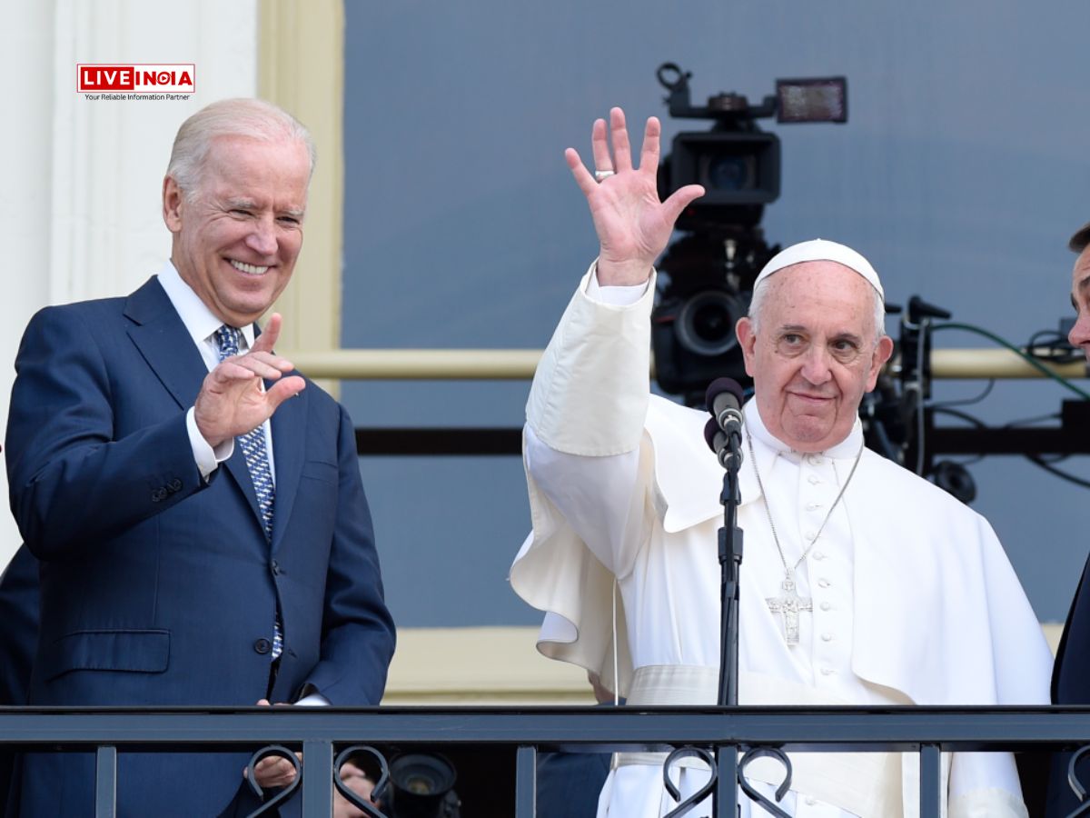 Pope Francis Receives Presidential Medal of Freedom with Distinction from Joe Biden