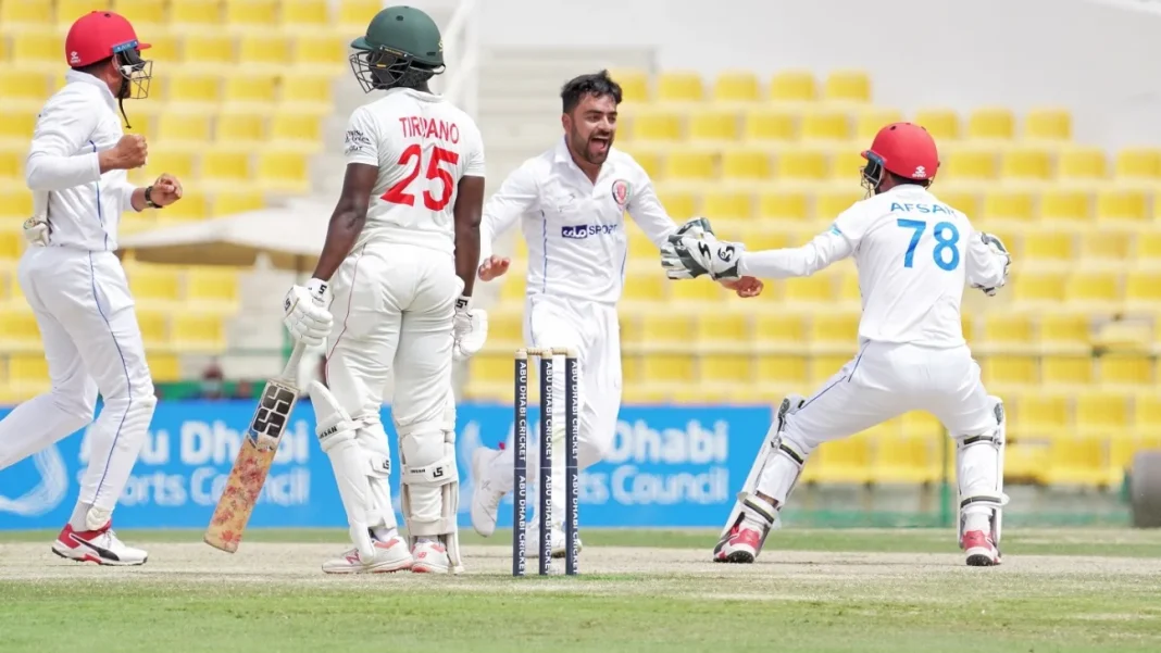 Rashid Khan's Magical Spell Guides Afghanistan To Clinch Test Series Against Zimbabwe